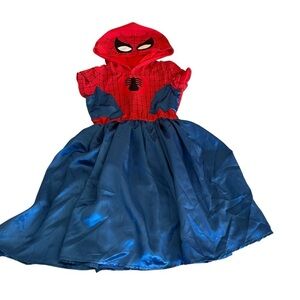 Marvel Spider-Man Superhero Costume Red and Blue